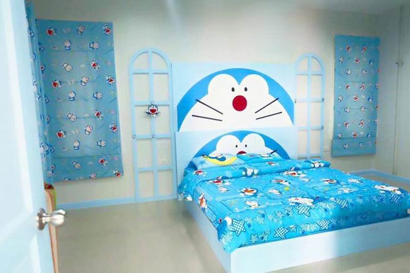 Aneka Ide Desain Kamar Bertema Doraemon Yang Bikin Betah 