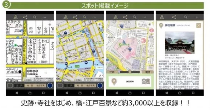 Aplikasi Baru untuk Menjelajahi Tokyo Zaman Edo dan Sekarang