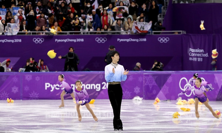 Yuzuru Hanyu, Sang Pangeran Es yang Membuat Arena Olimpiade PyeonChang 2018 Dibanjiri Winnie The Pooh