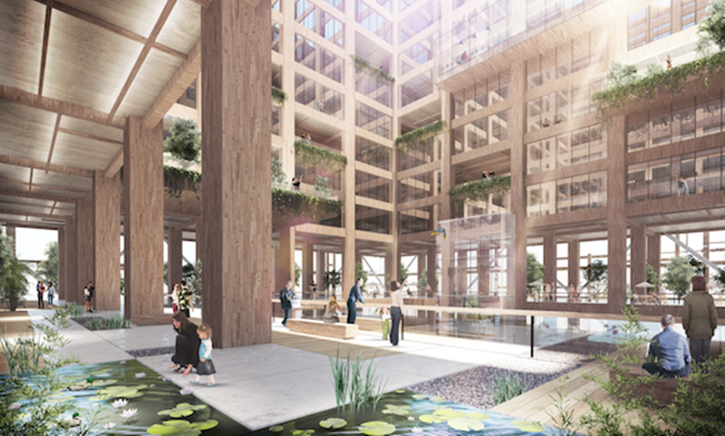 Perusahaan Arsitektur Jepang Berencana Untuk Membangun Gedung Kayu Tertinggi di Dunia