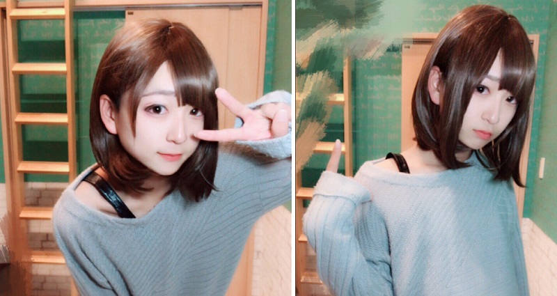 Dua Pria Jepang yang Mengenakan Pakaian Wanita Nekat Masuk Ke Toilet Wanita