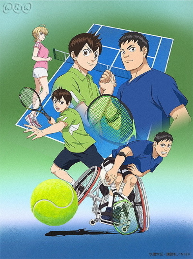 Sambut Paralimpiade, Atlet Tenis Kursi Roda Jepang Tantang Eiichiro Maruo Di Dunia Anime