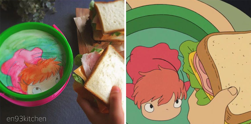 Wanita di Jepang ini membuat makanan-makanan yang terinspirasi oleh Studio Ghibli