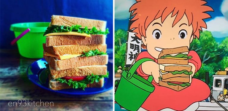 Jadi laper! Wanita Jepang ini membuat makanan yang terinspirasi dari film animasi Studio Ghibli!