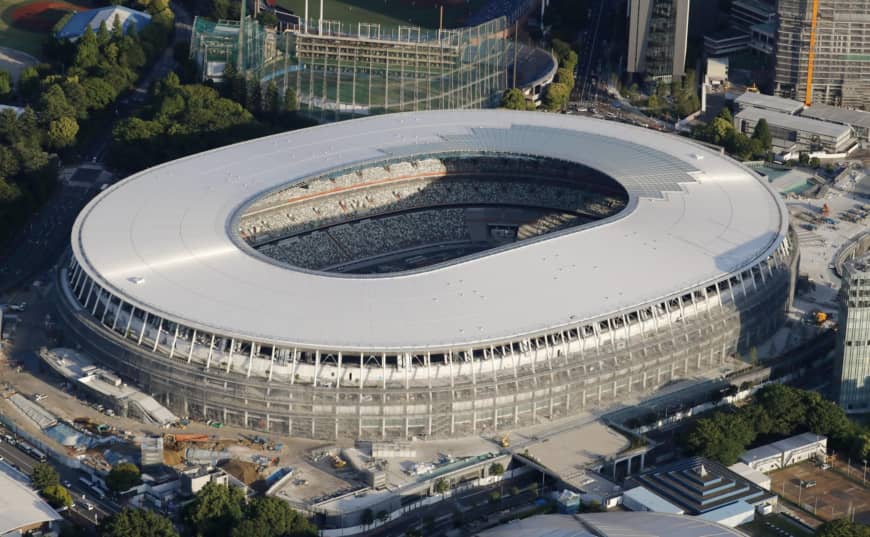 Rekonstruksi Stadion Nasional Tokyo Untuk Olimpiade 2020 Capai 90 Persen