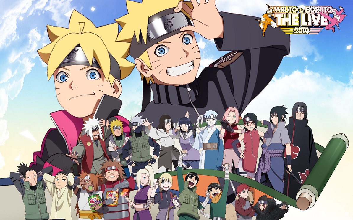 Gambar Key Visual Untuk Event "NARUTO to BORUTO THE LIVE ...