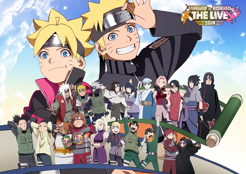 Gambar Key Visual Untuk Event “NARUTO to BORUTO THE LIVE 2019” Telah Dirilis