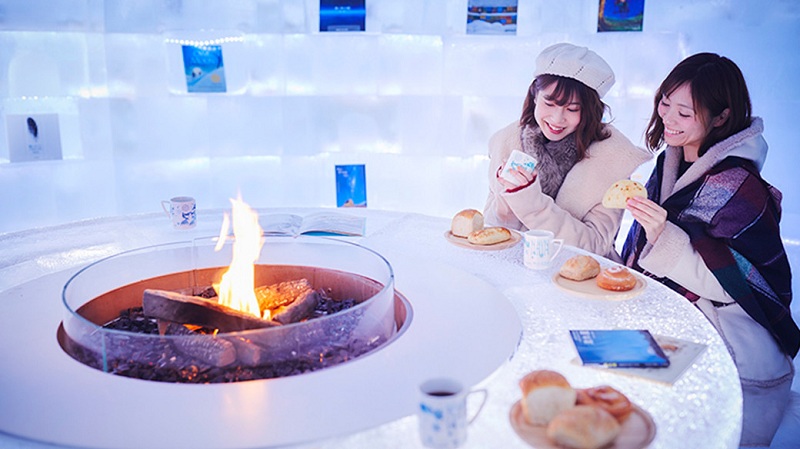 Menikmati Dunia Es di Tomamu Ice Village, Hokkaido