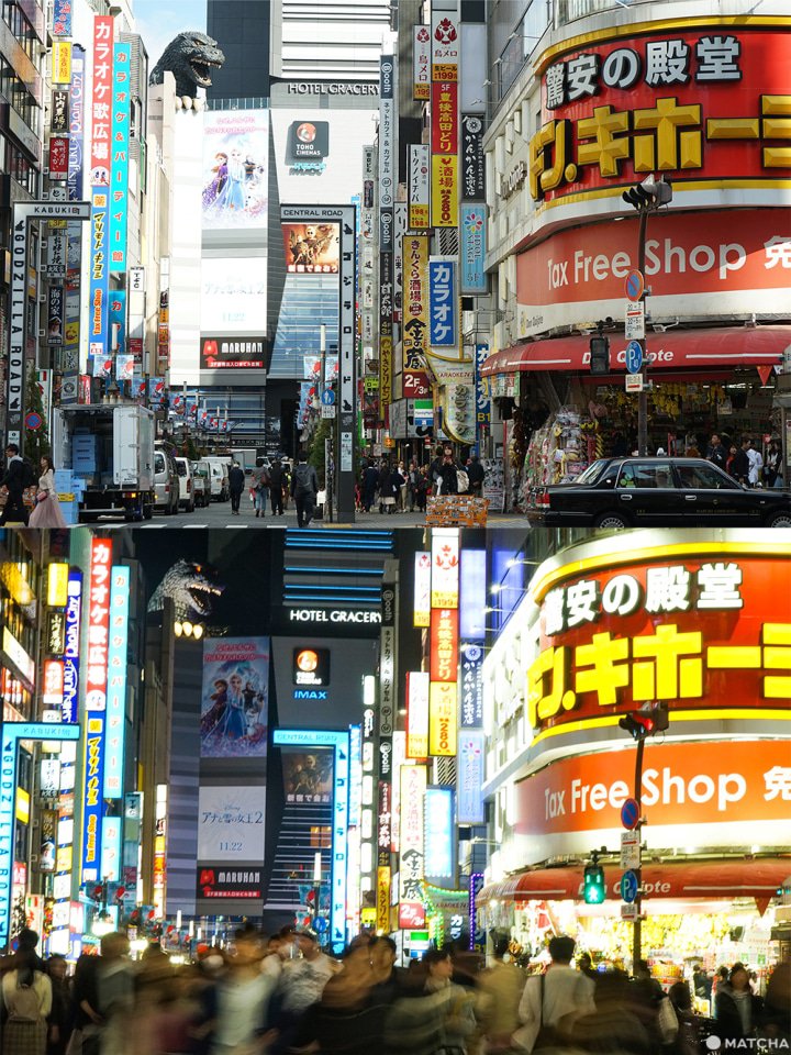 Tokyo Pagi dan Malam Hari yang Berbeda Bikin Pangling