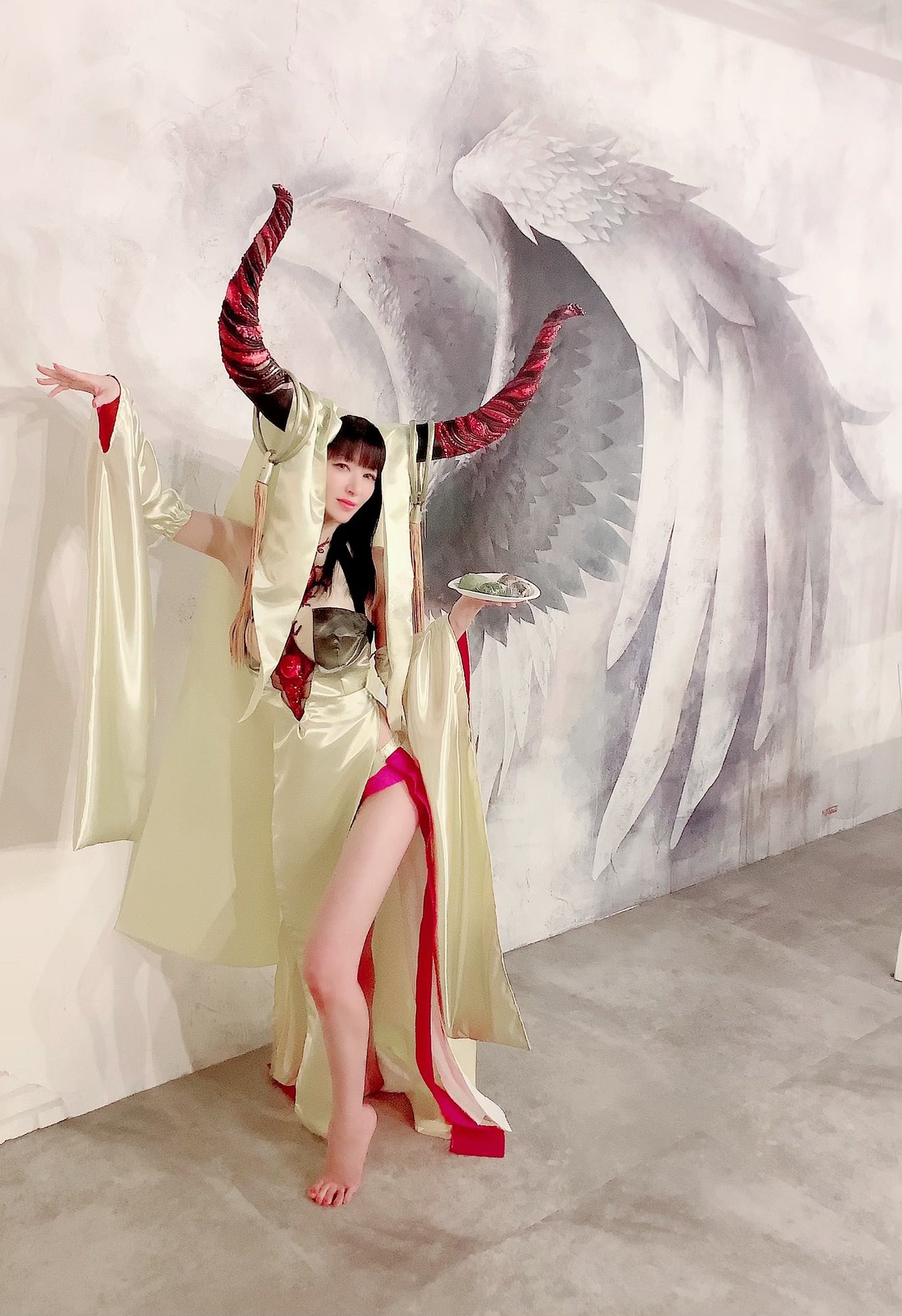 Tanaka Rie as Kiara Sessyoin from FGO