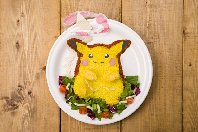 Sakura Afro Pikachu, Menu Musim Semi Imut Pokemon Café