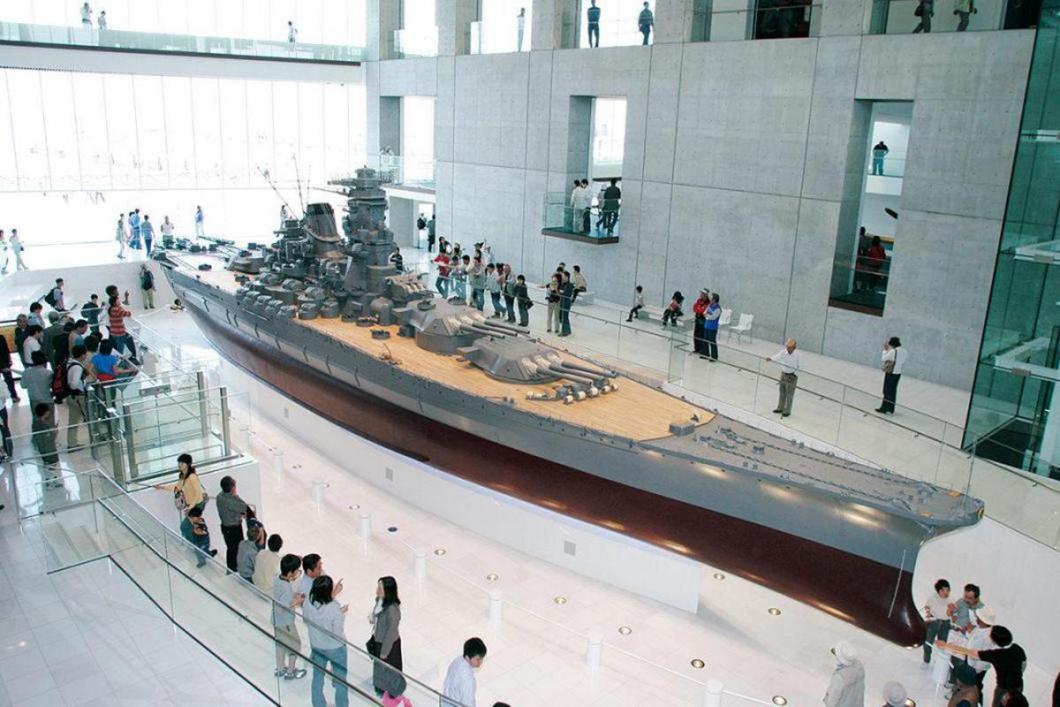 Replika Kapal Perang Yamato di Museum Yamato, Kure (hiroshima.navi.or.jp)