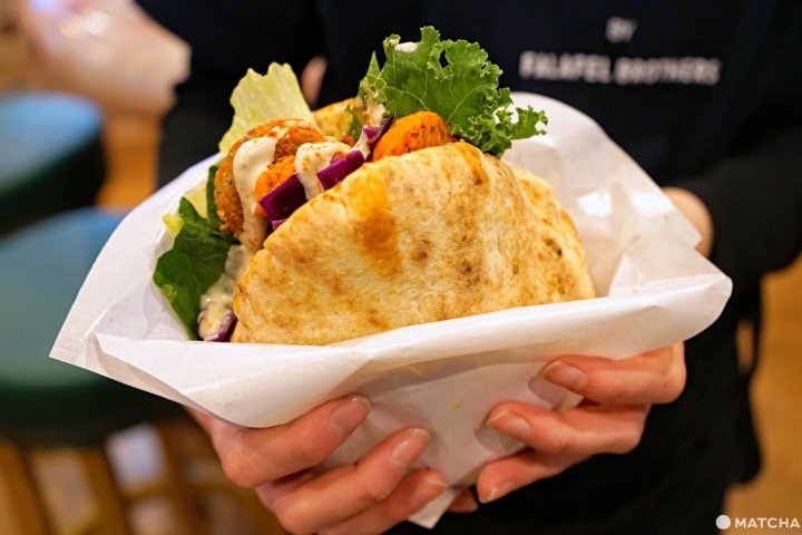 Restoran Vegan Siap Saji Falafel Brothers di Tokyo