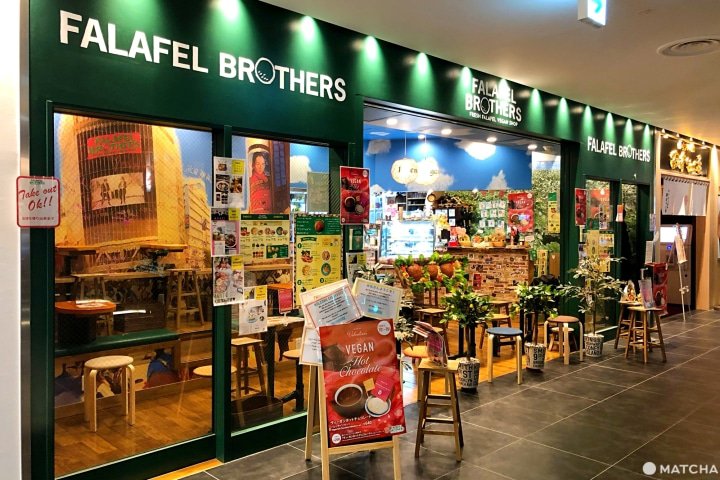 Restoran Vegan Siap Saji Falafel Brothers di Tokyo