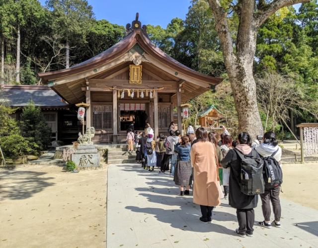 Honmangu Kamado, Kuil Kimetsu no Yaiba di Fukuoka