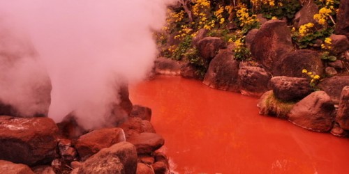 Kolam darah di 'neraka' Beppu yang menyimpan khasiat sehat