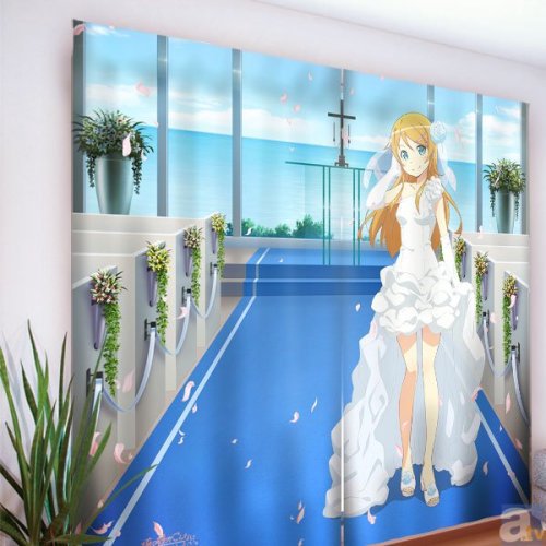 5d oreimo-wedding-curtain-kirino-500x500