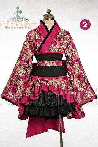 Kawaii! Ragam gaya kimono lolita untuk inspirasi cosplay