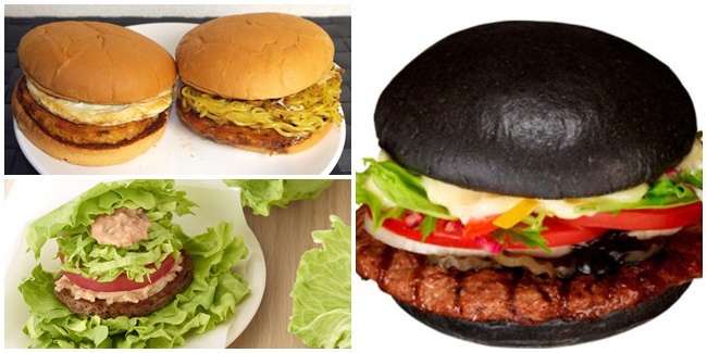 7 Burger Aneh Dan Kreatif Jepang (Siap-Siap Ngiler. (1)