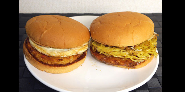 7 Burger Aneh Dan Kreatif Jepang (Siap-Siap Ngiler. (7)