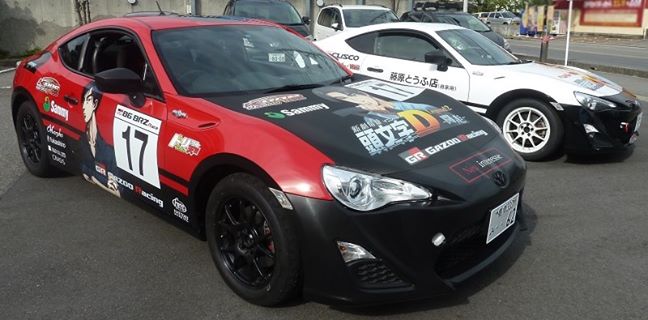 Ajang All Japan Rally Championship Round akan diikuti mobil-mobil resmi Initial D (1)
