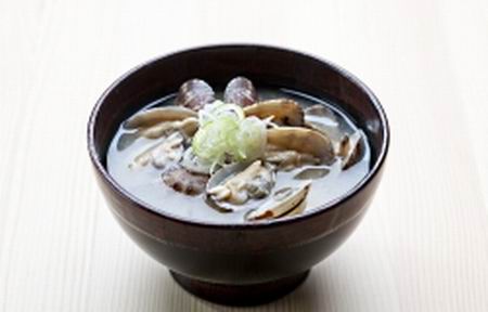 Asari no misoshiru, sup miso kerang Asari (1)