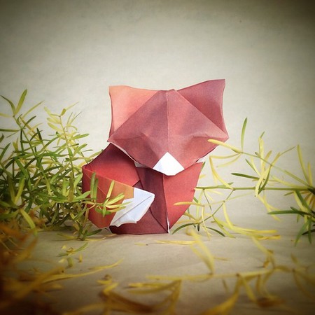 Bukan Sekedar Seni: Origami Ini Seperti Benda Hidup Dengan Benda Di Sekitarnya