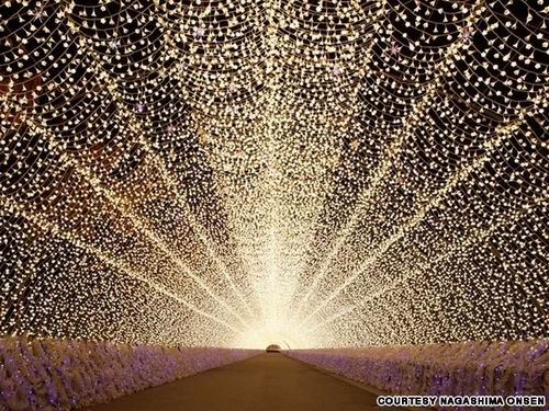 Cantiknya Light Show Terbesar dan Spektakuler di Jepang