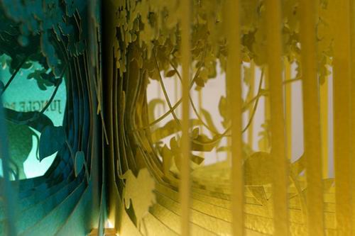Diorama 3D dari Potongan Kertas oleh Yusuke Oono (4)