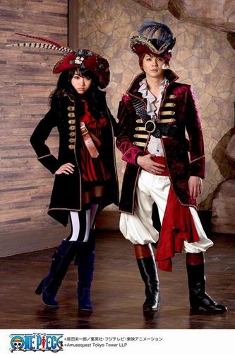 Eiichiro Oda merancang seragam para staf untuk Tokyo One Piece Tower (1)
