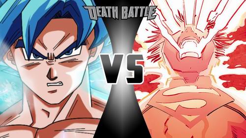 Goku melawan Superman, siapa yang akan menang