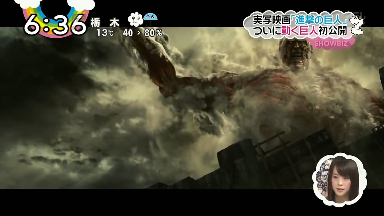 Inilah cuplikan pertama dari film live-action Attack on Titan