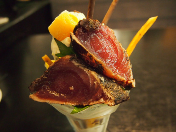 Inilah parfait ikan dari Jepang yang dibuat dengan bonito panggang dan jahe, berani coba (5)