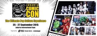 JAKARTA COMIC CON, konvensi komik terbesar di dunia siap digelar di Jakarta September 2015 mendatang  (1)
