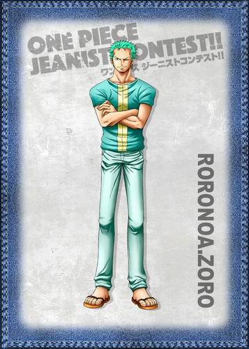 Karakter One Piece mana yang terlihat paling cocok mengenakan jeans (2)