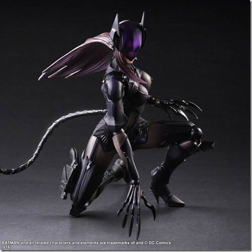 Keren! Inilah figurine Catwoman yang tampak penuh gaya hasil karya Tetsuya Nomura! (2)