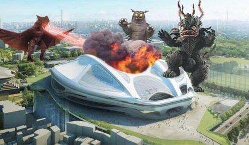 Kontroversi National Stadium di Tokyo ciptakan parodi kreatif di Twitter