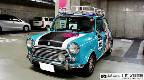 Mobil-mobil itasha mendapat tempat kehormatan di Akihabara (3)