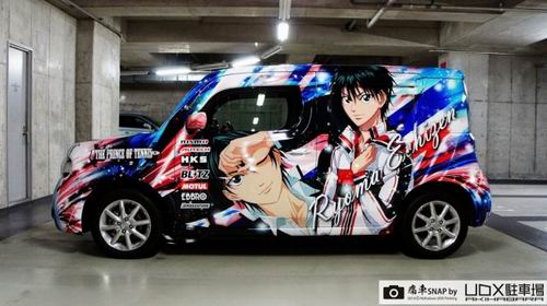 Mobil-mobil itasha mendapat tempat kehormatan di Akihabara (4)