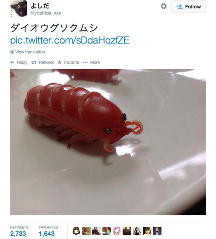 Netizen Jepang Ajarkan Cara Membuat Sosis Berbentuk Isopoda (2)