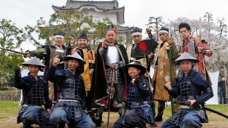 Para panglima perang samurai dibangkitkan kembali di Nagoya