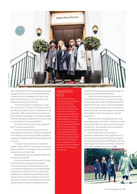 SCANDAL menjadi band pertama yang ditampilkan di sampul majalah Inggris, NEO! (3)