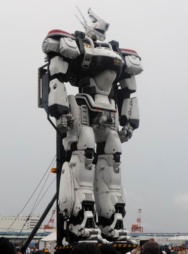 The Next Generation - Patlabor AV-98 Ingram menjaga Tokyo Motorcycle Show 2015 (2)