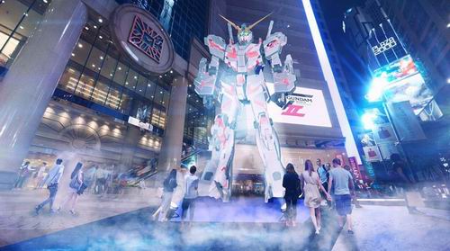 Wah, ada bus Gundam muncul di Hong Kong!  (5)