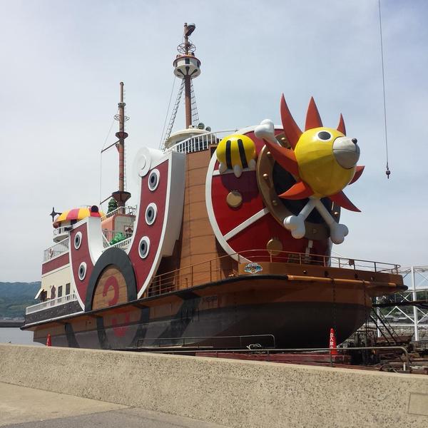 Wah, kapal One Piece akan berlabuh di taman hiburan di Jepang! (2)
