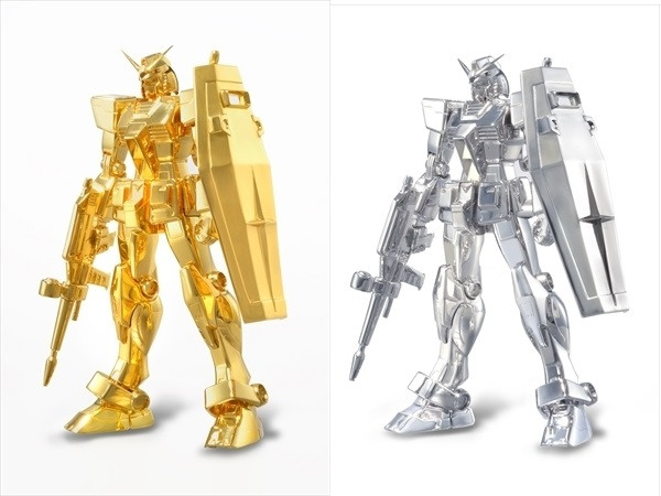 Wow! Produsen perhiasan Jepang membuat patung Gundam dari emas dan perak! (1)