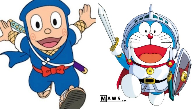 Kemiripan antara Doraemon & Ninja Hattori