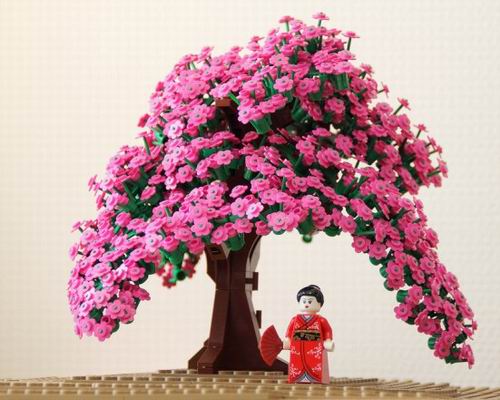 Kehidupan di Jepang diciptakan kembali dengan Lego