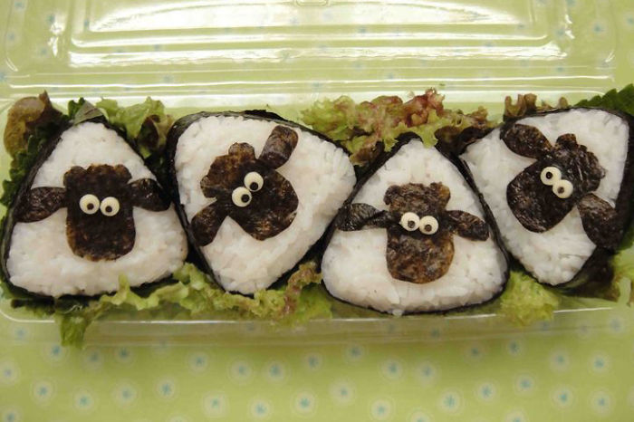 Lucunya Sushi Berbentuk Binatang
