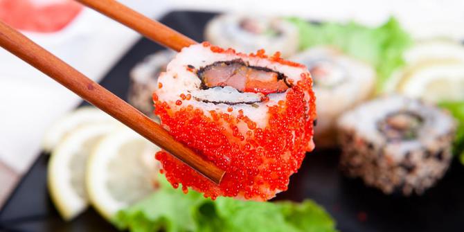 Tips memesan menu sushi yang menyehatkan